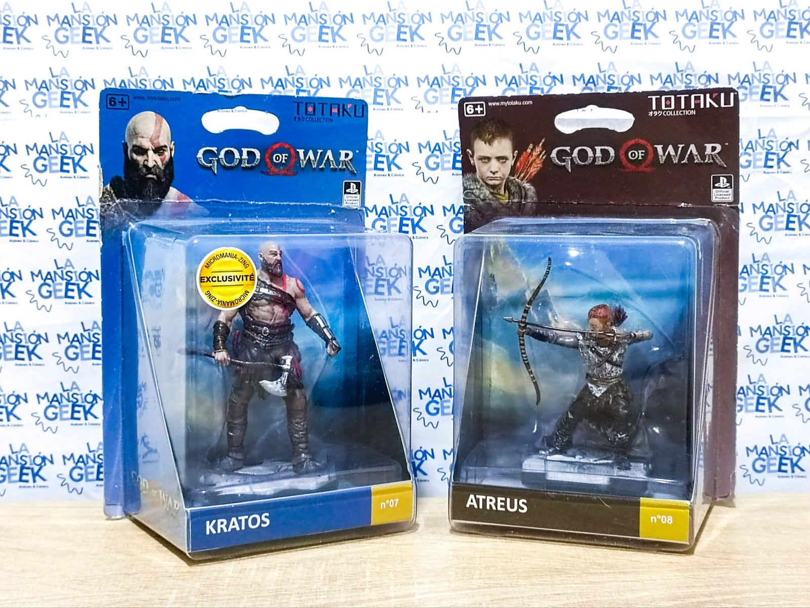 FIGURA DIOS DE LA GUERRA SET 1