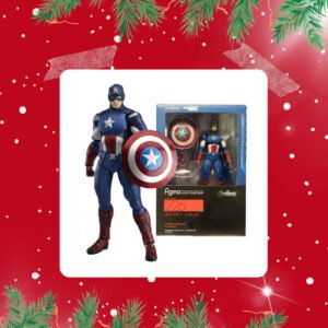 FIGURA MARVEL CAPITAN AMERICA 3 FIGMA