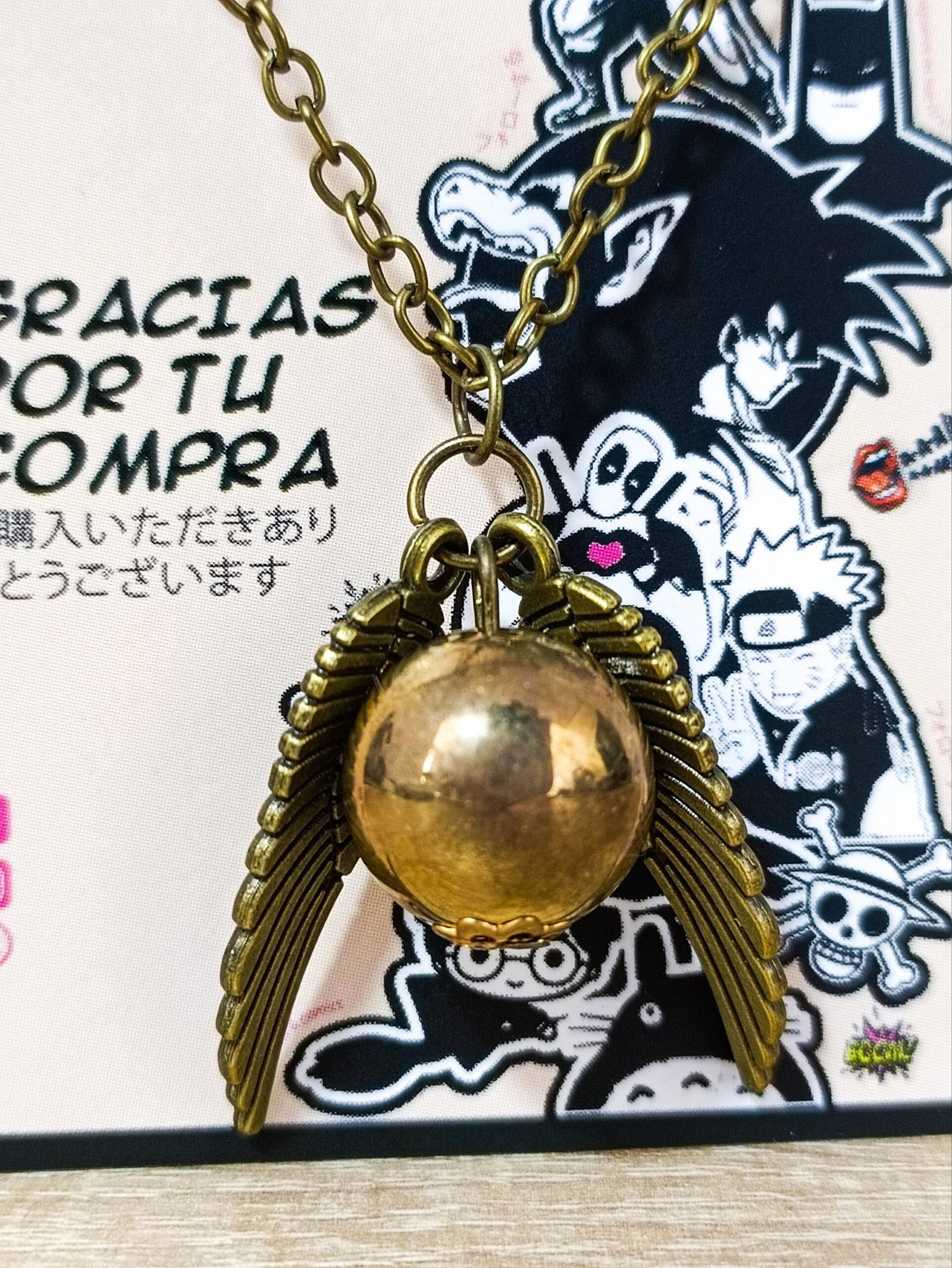 COLLAR HARRY POTTER 2 SNITCH - Image 2