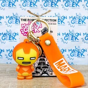 LLAVERO 61 IRON MAN SILICONA