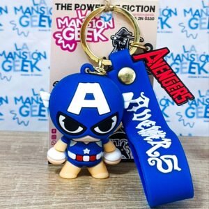 LLAVERO 64 CAPITAN AMERICA SILICONA 2