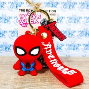 LLAVERO 59 SPIDERMAN SILICONA