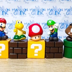 FIGURA MARIO BROS SET 8 MINI