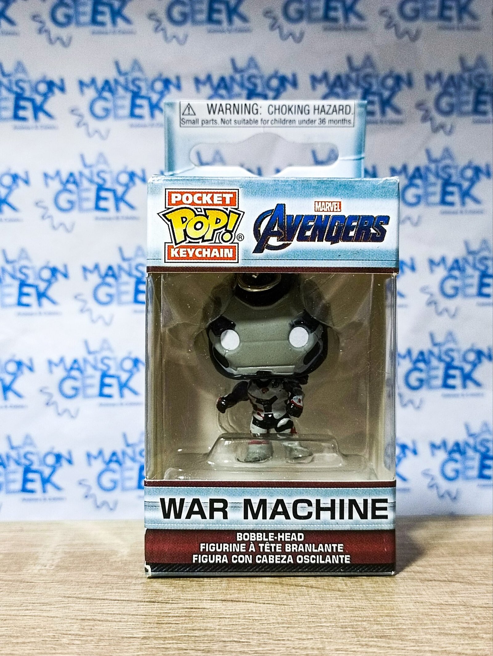 LLAVERO FUNKO MARVEL WAR MACHINE 1