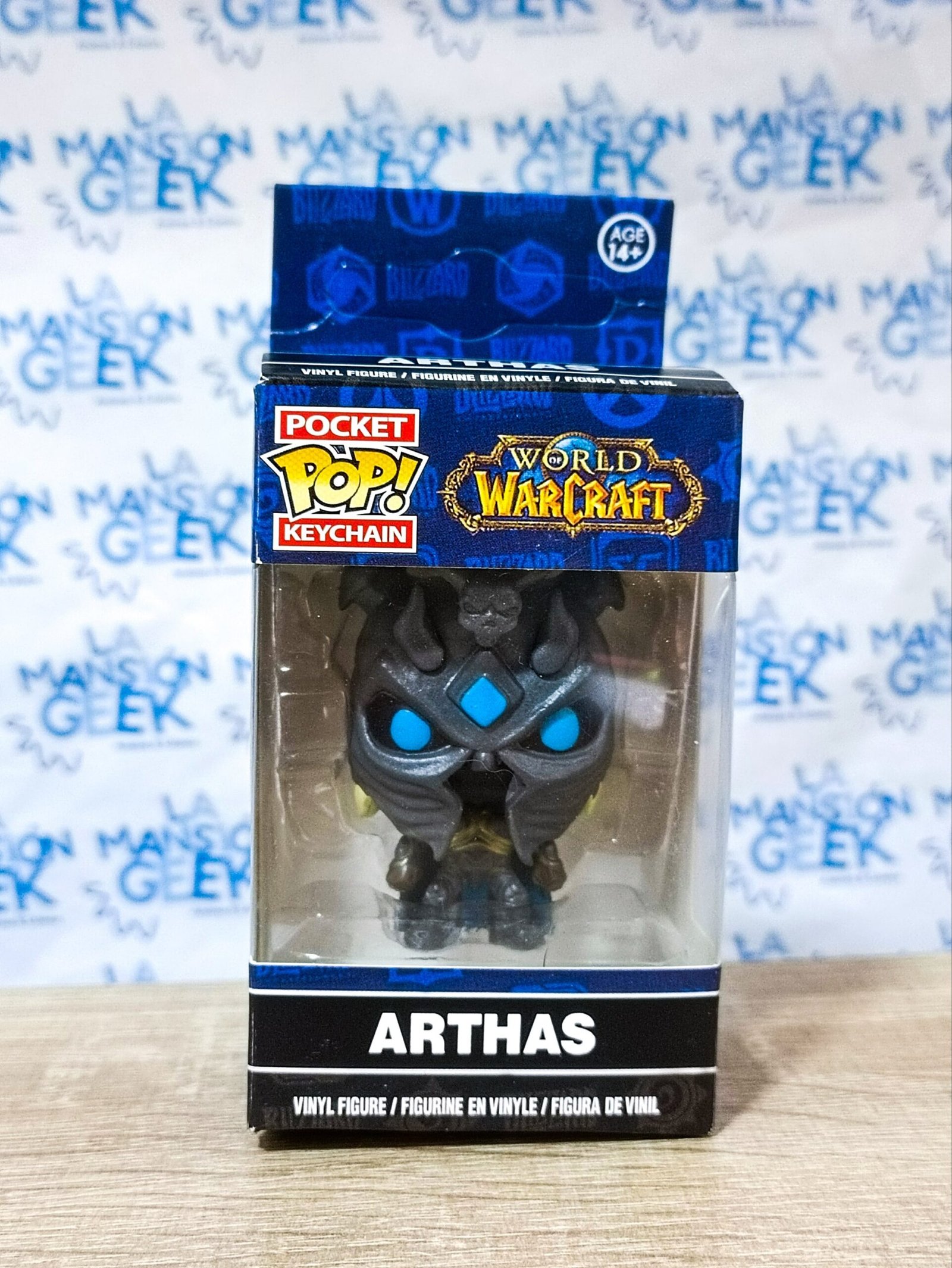 LLAVERO FUNKO WARCRAFT ARTHAS 1