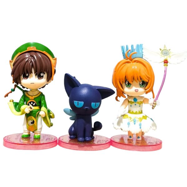 Figura Set x3 Sakura Card Captor Syaoran Li Spinel Sun 02