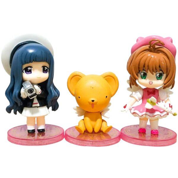 Figura Set x3 Sakura Card Captor Tomoyo Kero 01