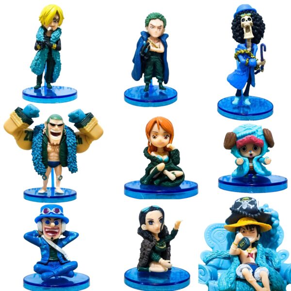 Figuras Set x9 One Piece 02