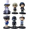 Figuras Set x6  Detective Conan 03 Pelicula