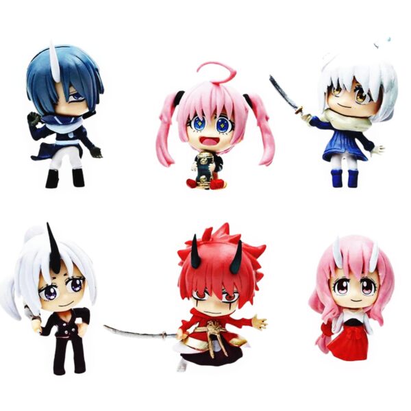 Figuras Set x6 That Time I Got Reincarnated As a Slime 01