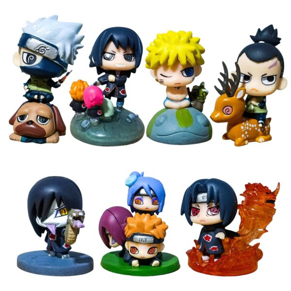 Figuras Set x7 Naruto 01