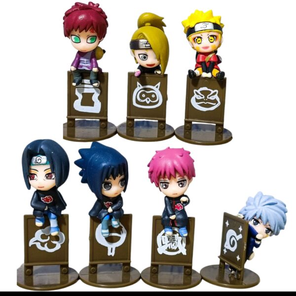 Figuras Set x7 Naruto 06