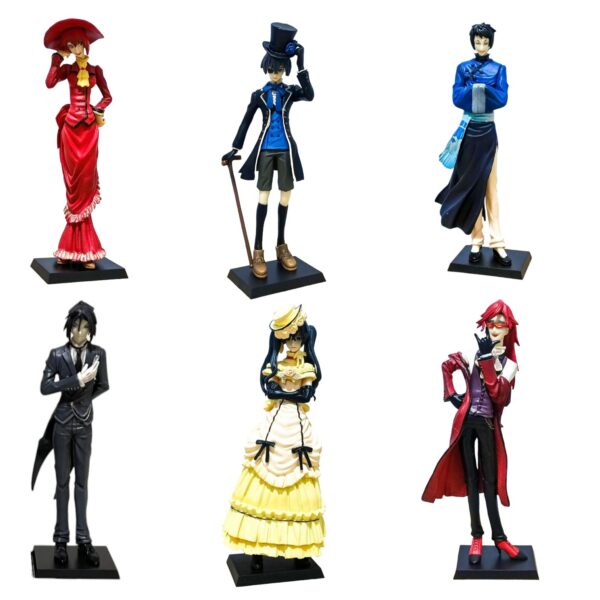 Figuras Set x6 Kuroshitsuji 01