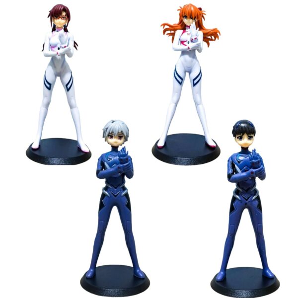 Figuras Set x4 Evangelion 01