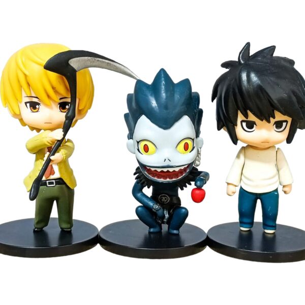 Figuras Set x3 Death Note 01