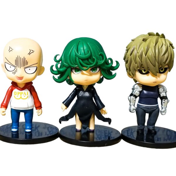 Figuras Set x3  One Punch Man 01