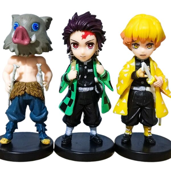 Figuras Set x3 Demon Slayer 01 - Image 3