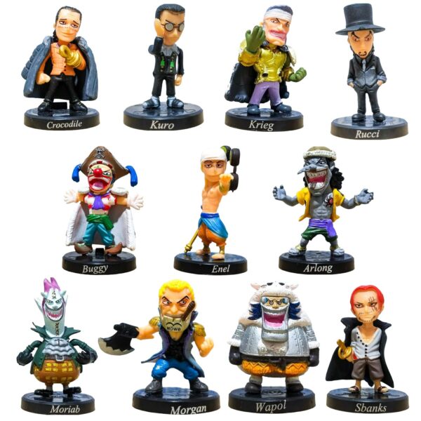 Figuras Set x11 One Piece Mini 01