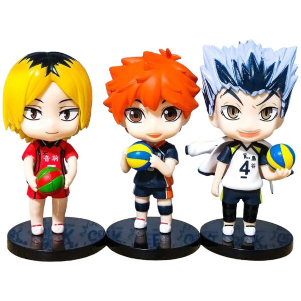 Figuras set x3 Haikyuu 01