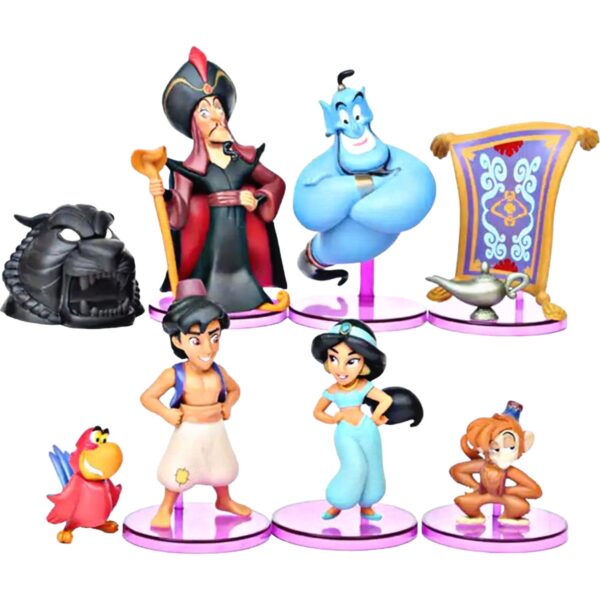 Figuras Set x9 Aladdin 01