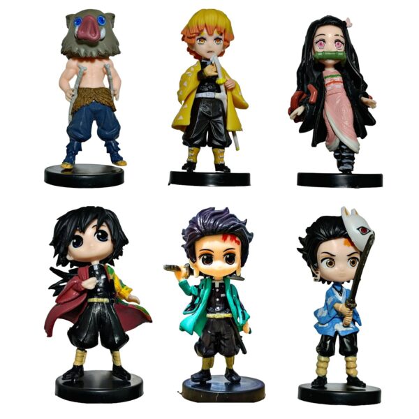 Figuras Set x6 Demon Slayer 03