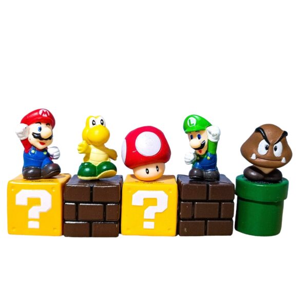 Figuras Set x5 Mario Bros 01 - Image 8