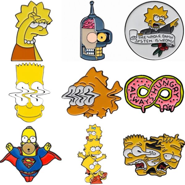 Pin de Los Simpson